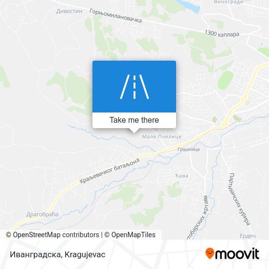 Иванградска map