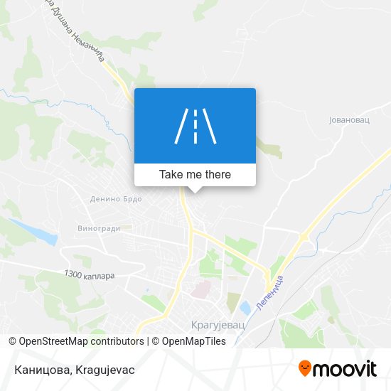 Каницова map