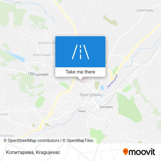 Копитарева map