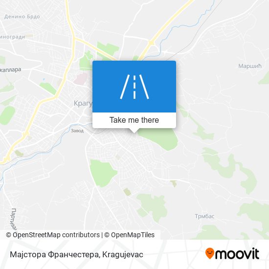 Мајстора Франчестера map