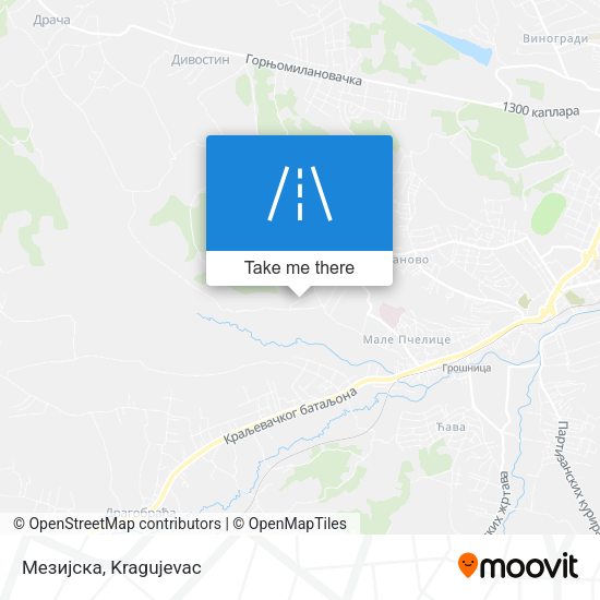 Мезијска map