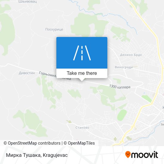 Мирка Тушака map