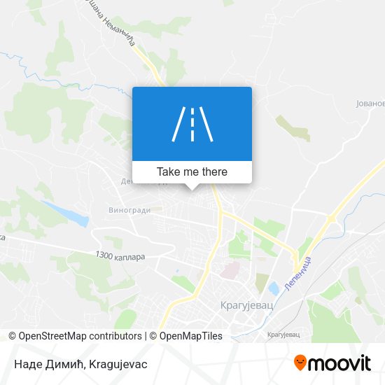 Наде Димић map
