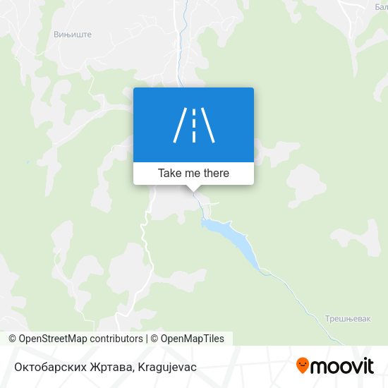 Октобарских Жртава map