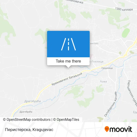 Перистерска map