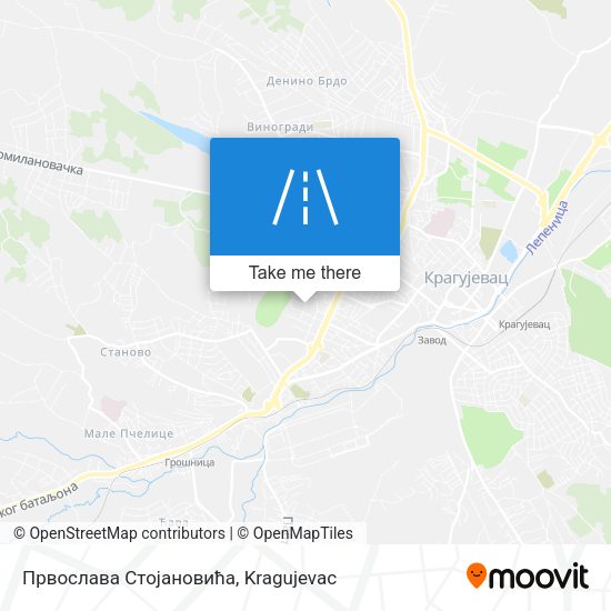 Првослава Стојановића map