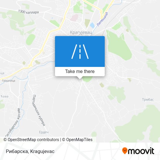 Рибарска map