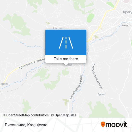 Рисовачка map
