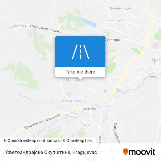 Светоандрејске Скупштине map