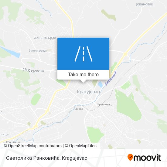 Светолика Ранковића map