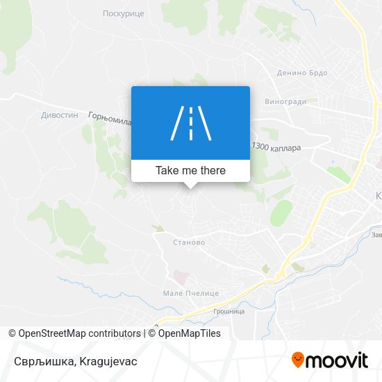 Сврљишка map