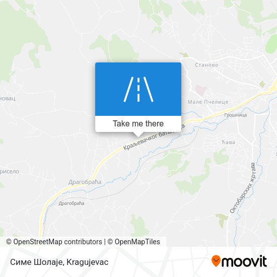 Симе Шолаје map