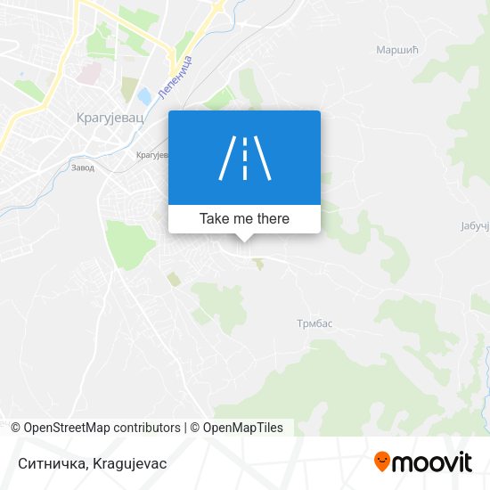 Ситничка map