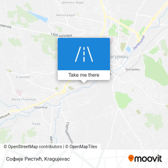 Софије Ристић map