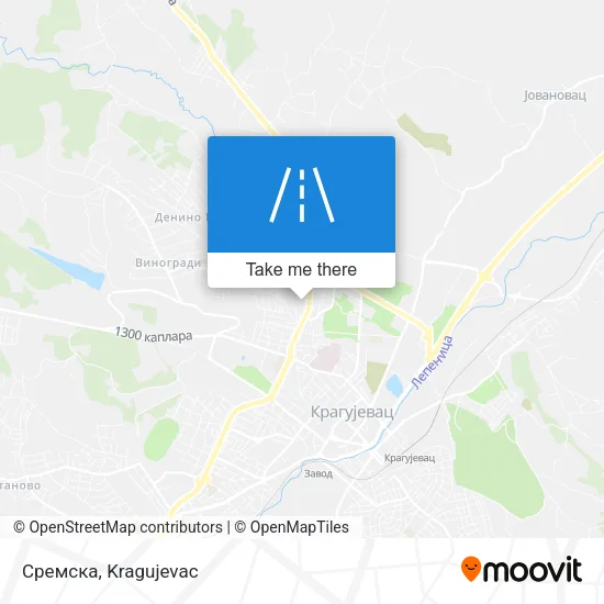 Сремска map