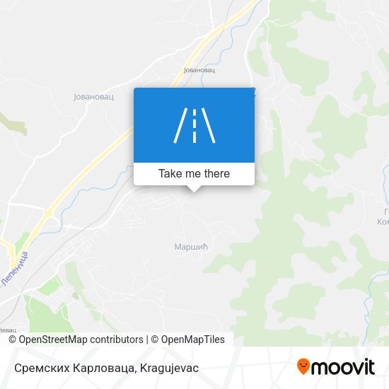 Сремских Карловаца map