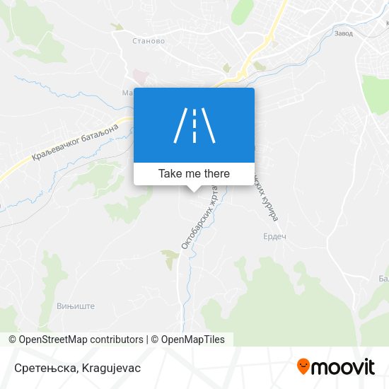 Сретењска map