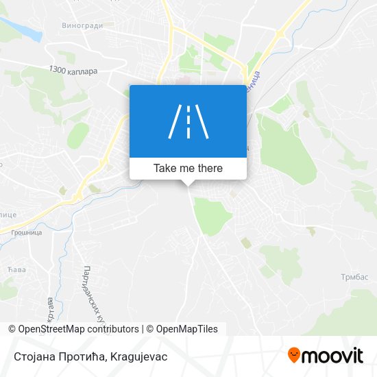 Стојана Протића map