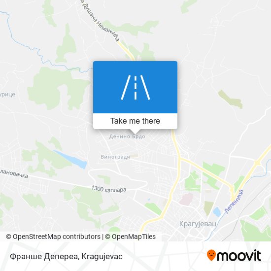 Франше Депереа map