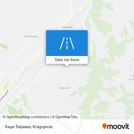Хаџи Ђерима map