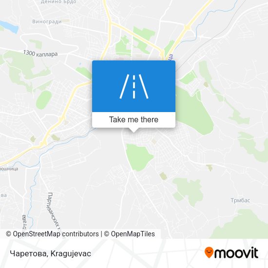 Чаретова map