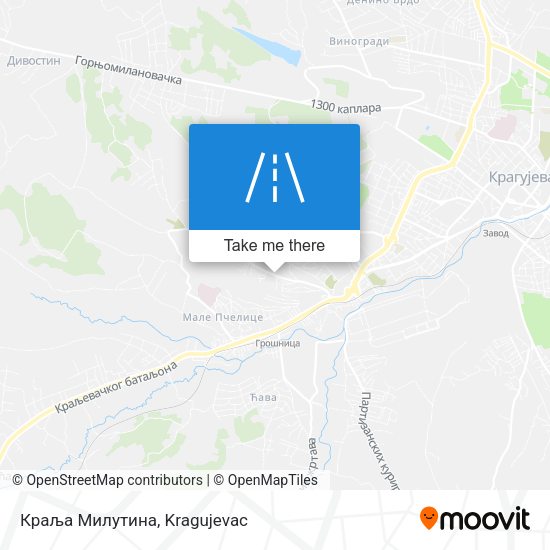 Краља Милутина map