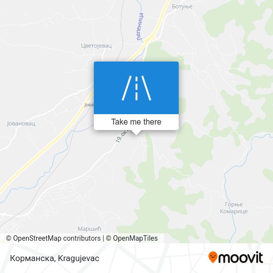 Корманска map