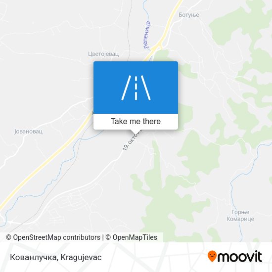 Кованлучка map