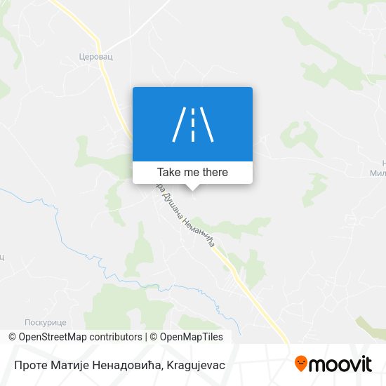 Проте Матије Ненадовића map