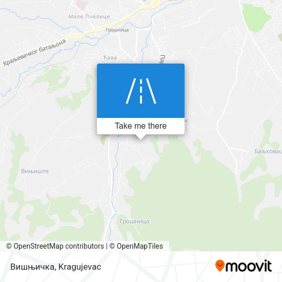 Вишњичка map