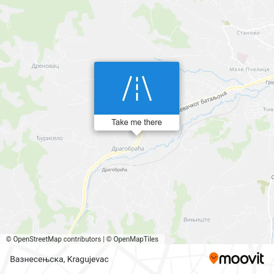Вазнесењска map