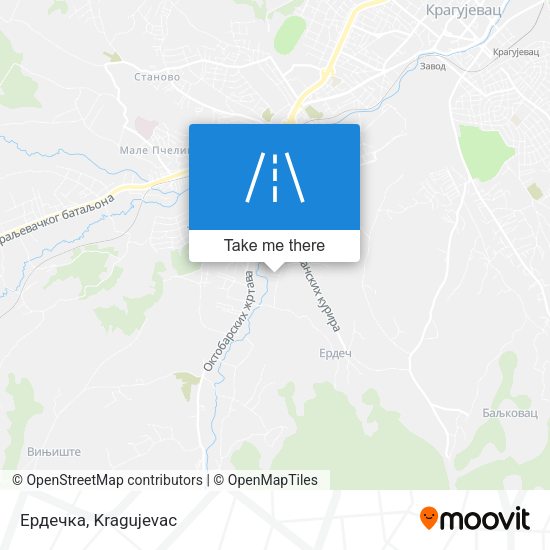 Ердечка map