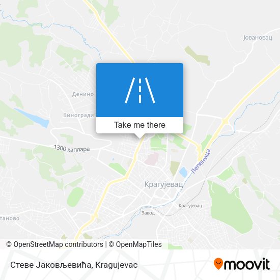 Стеве Јаковљевића map