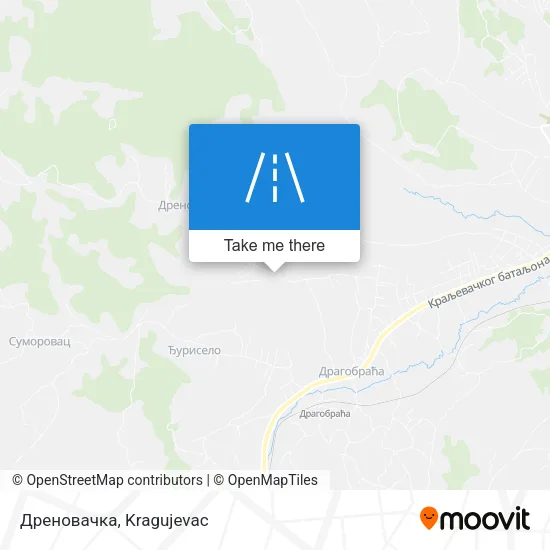 Дреновачка map
