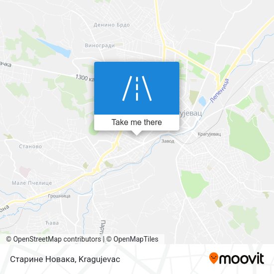 Старине Новака map