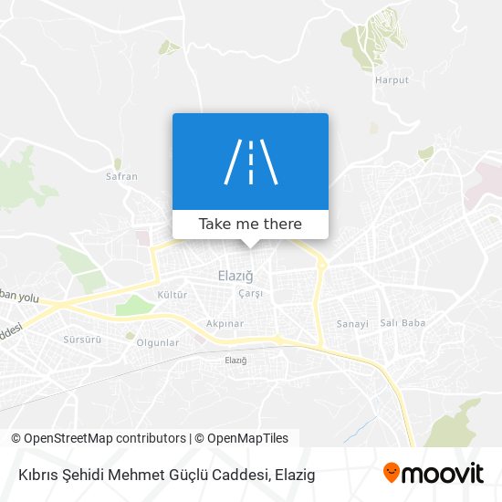 Kıbrıs Şehidi Mehmet Güçlü Caddesi map