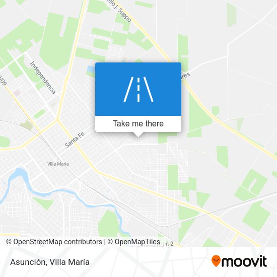 Asunción map