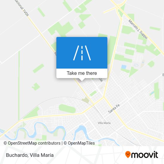 Mapa de Buchardo