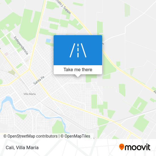 Mapa de Cali