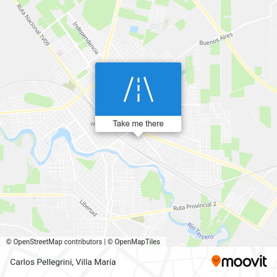 Carlos Pellegrini map