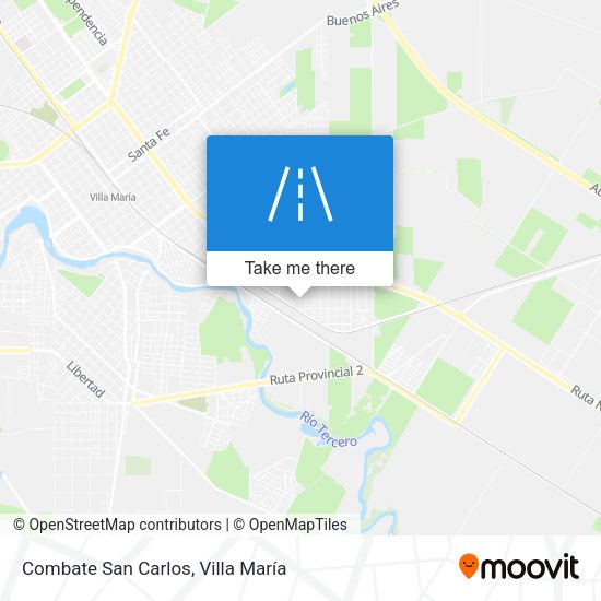 Mapa de Combate San Carlos