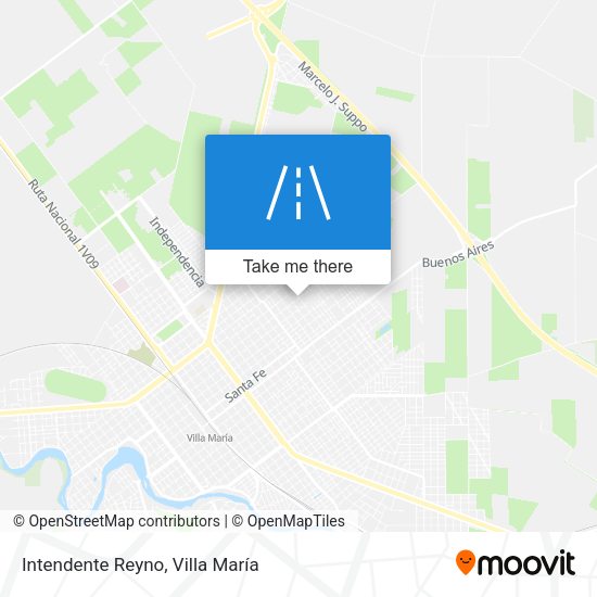 Intendente Reyno map