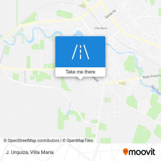 Mapa de J. Urquiza
