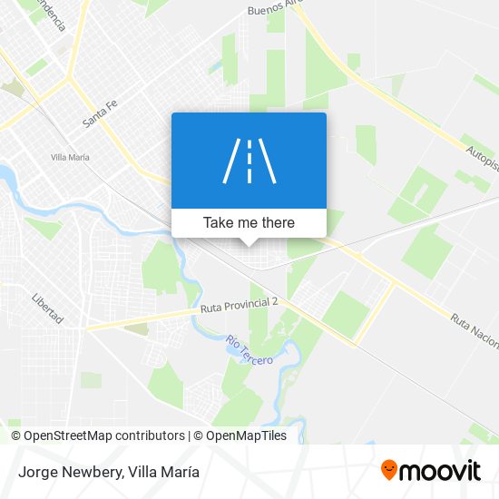 Jorge Newbery map