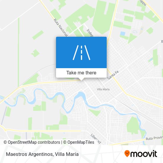 Maestros Argentinos map