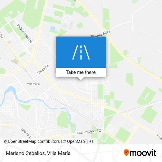 Mariano Ceballos map