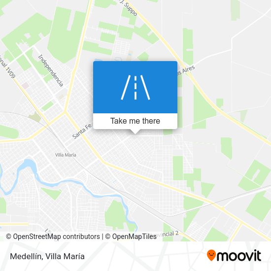 Medellín map
