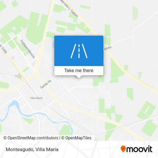 Mapa de Monteagudo