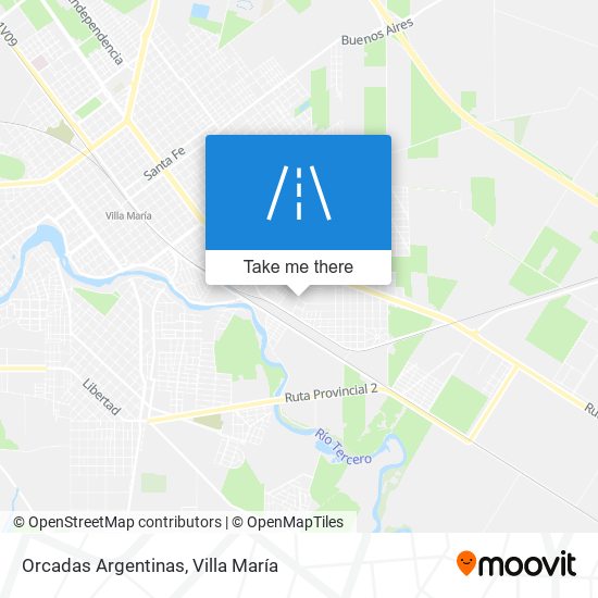 Mapa de Orcadas Argentinas