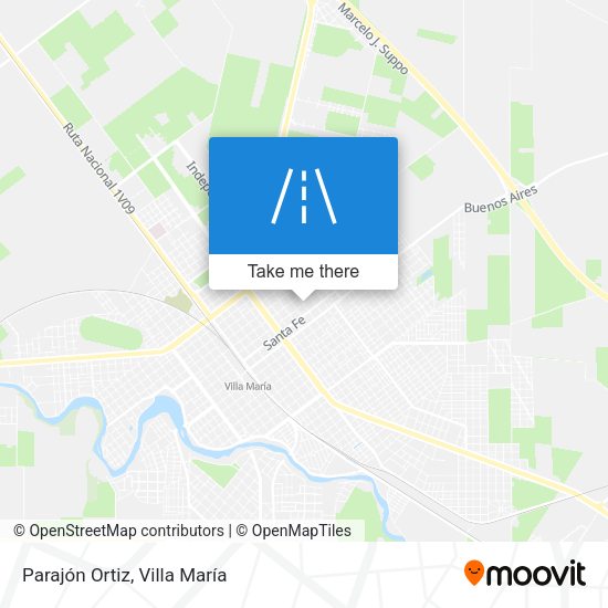 Parajón Ortiz map